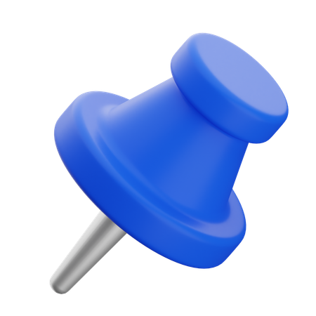푸시 핀  3D Icon
