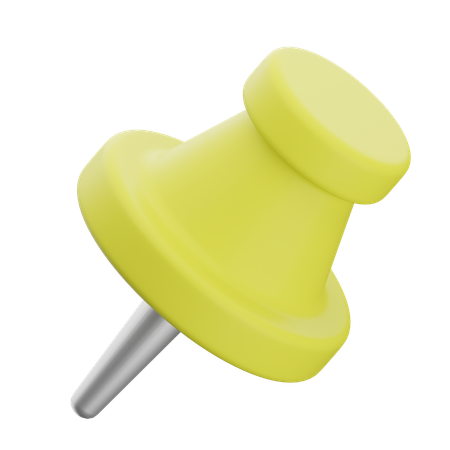 푸시 핀  3D Icon