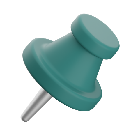 Push Pin  3D Icon