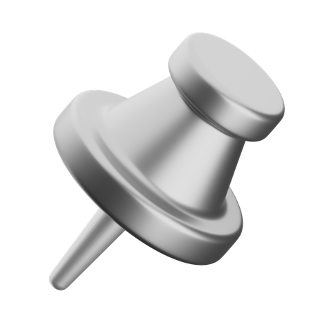 Push Pin  3D Icon