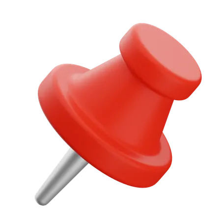 푸시 핀  3D Icon