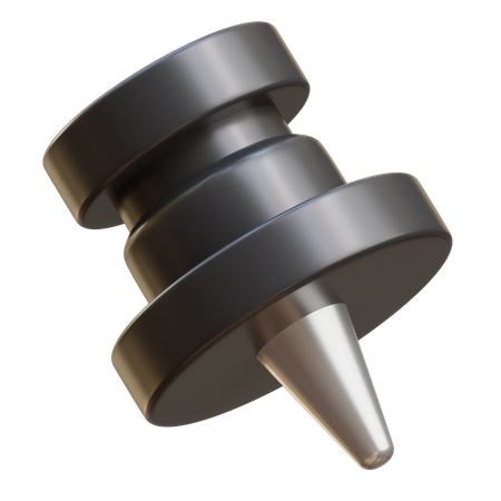 Push Pin  3D Icon