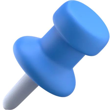 Push Pin  3D Icon