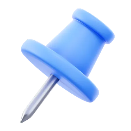 Push Pin  3D Icon