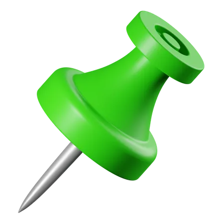 Push Pin  3D Icon