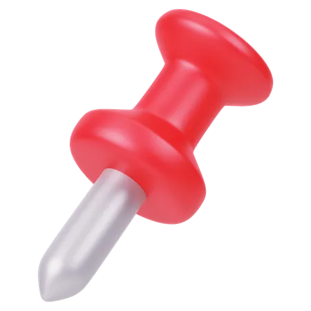 Push Pin  3D Icon