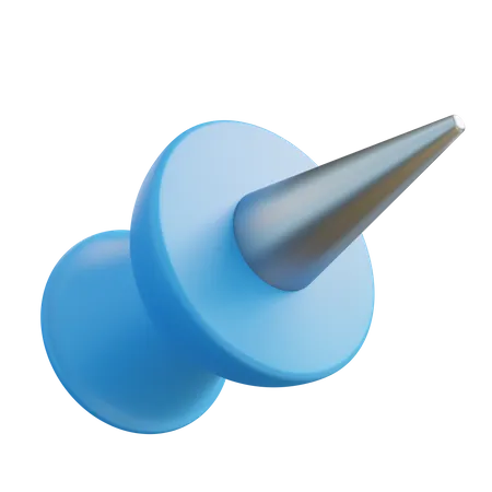 Push Pin  3D Icon