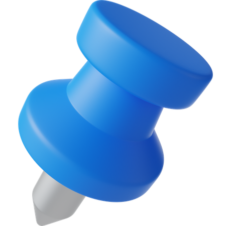 Push pin  3D Icon