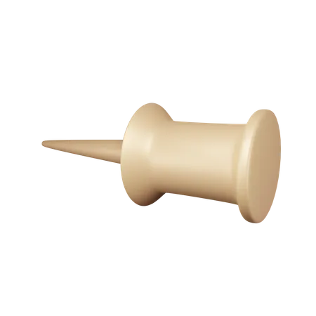 Push Pin  3D Icon