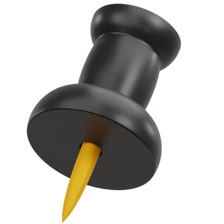 Push Pin  3D Icon