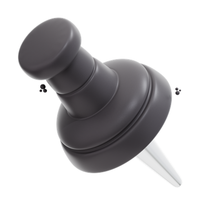 Push Pin  3D Icon