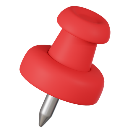 Push Pin  3D Icon