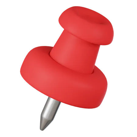 Push Pin  3D Icon