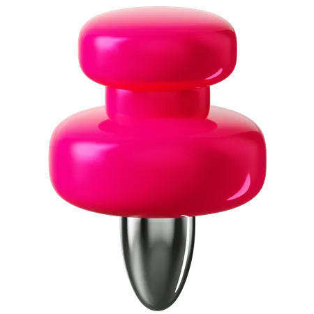 Push Pin  3D Icon