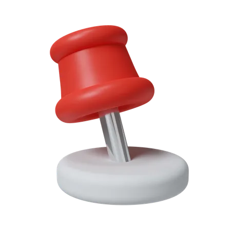 Push Pin  3D Icon