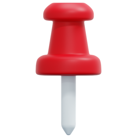 Push Pin  3D Icon