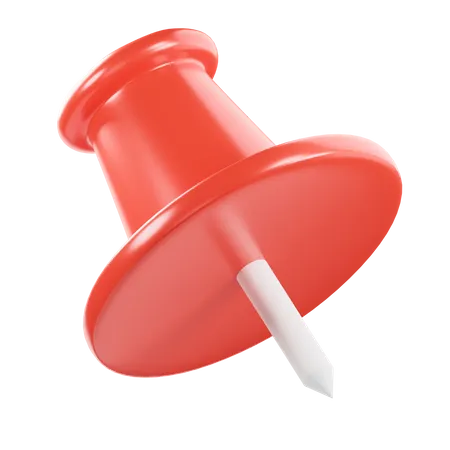 Push Pin  3D Icon