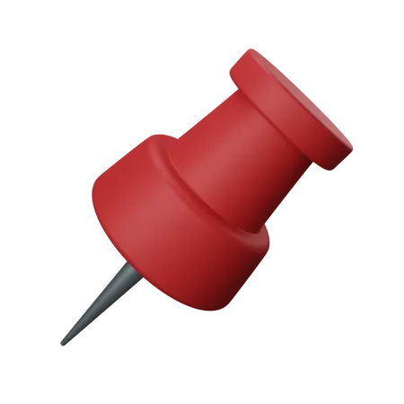 Push Pin  3D Icon