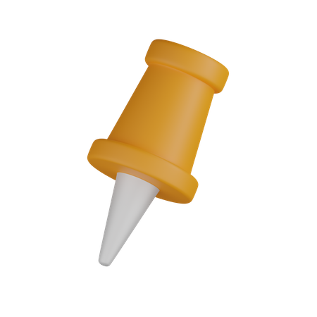 Push Pin  3D Icon