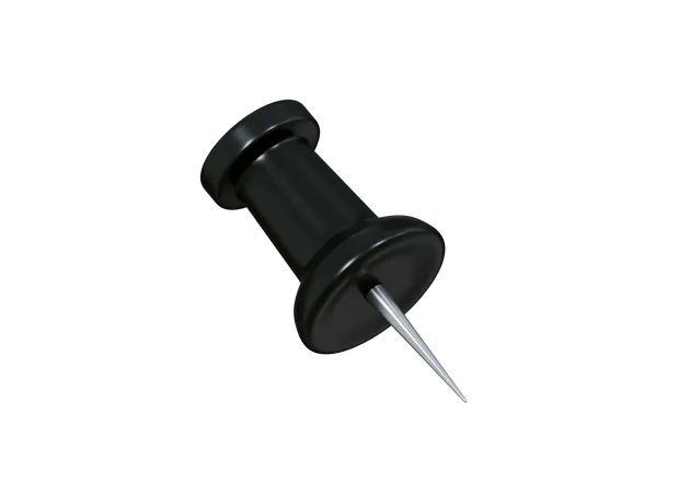 Push Pin  3D Icon