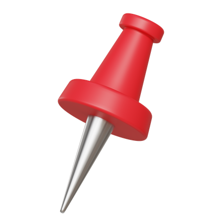 Push Pin  3D Icon