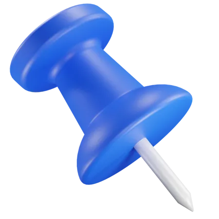 Push Pin  3D Icon