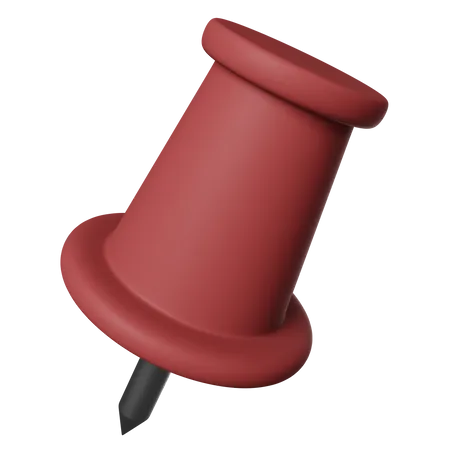 Push Pin  3D Icon