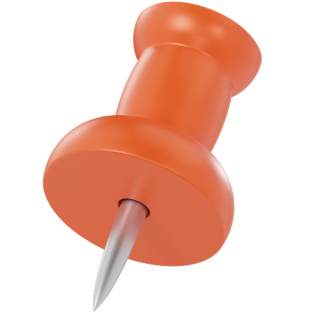 Push Pin  3D Icon