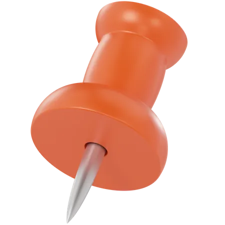 Push Pin  3D Icon