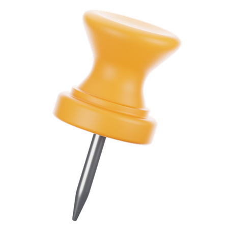 Push Pin  3D Icon