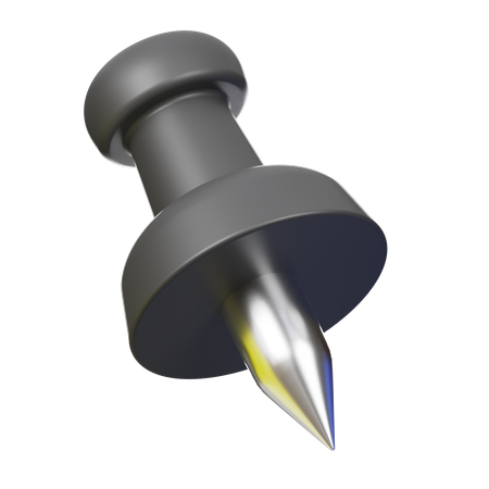 Push Pin  3D Icon