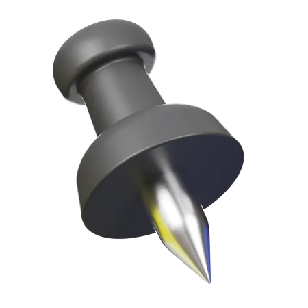 Push Pin  3D Icon