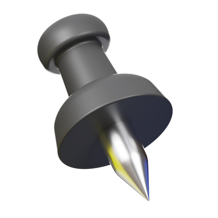 Push Pin  3D Icon