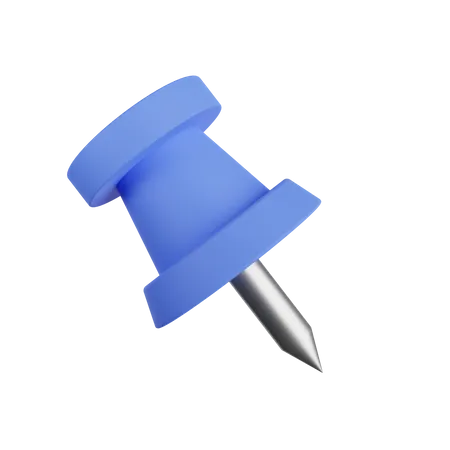 Push Pin  3D Illustration