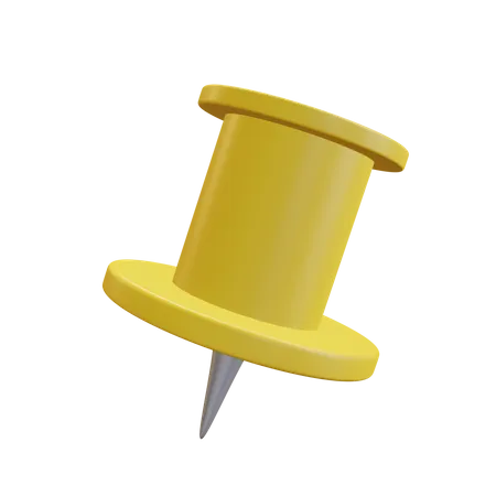 Push Pin  3D Illustration