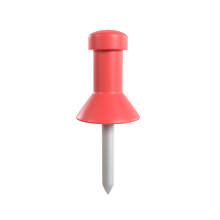 Push Pin  3D Illustration