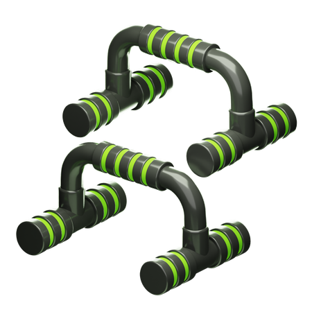 Push Up Bar  3D Icon