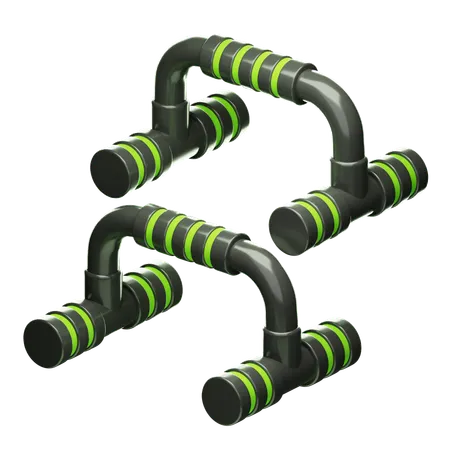 Push Up Bar  3D Icon