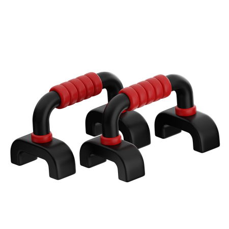 Push Up Bar  3D Icon