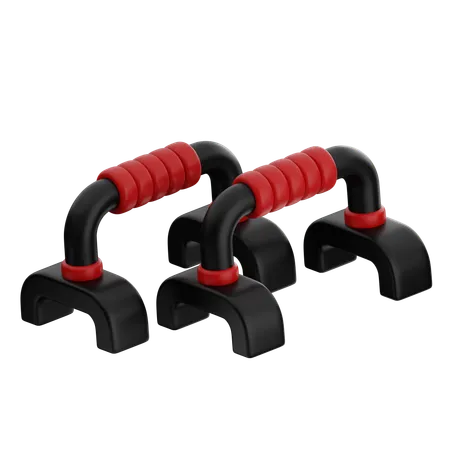 Push Up Bar  3D Icon