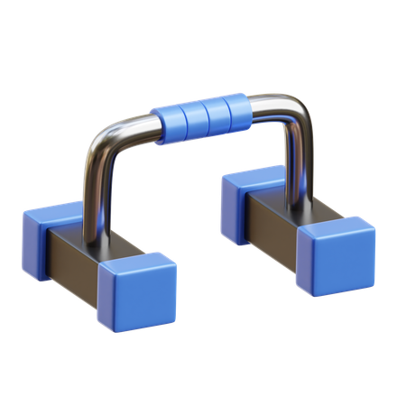 Push up bar  3D Icon