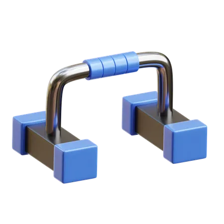 Push up bar  3D Icon