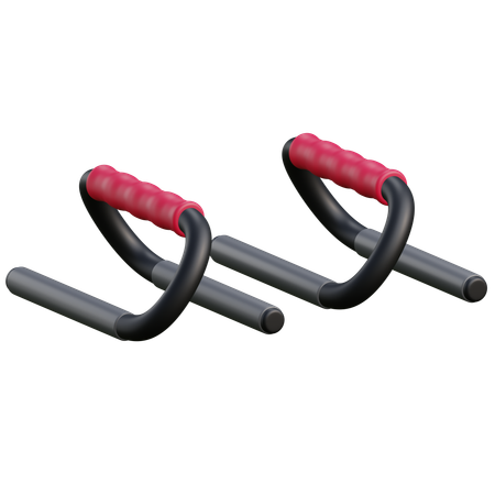 Push Up Bar  3D Icon