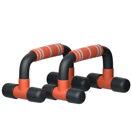 Push Up Bar  3D Icon