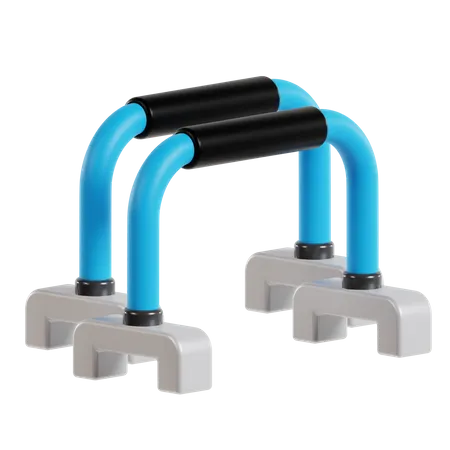 Push Up Bar  3D Icon