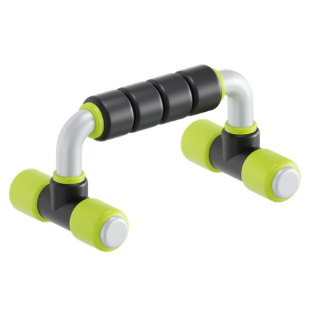 Push up bars  3D Icon