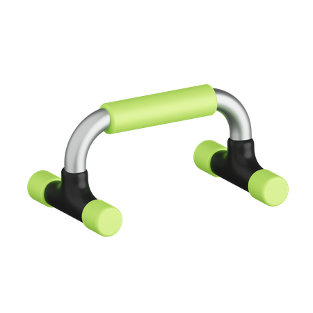 Push Up Bars  3D Icon