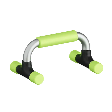 Push Up Bars  3D Icon