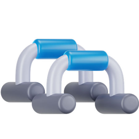 Push up Bars  3D Icon