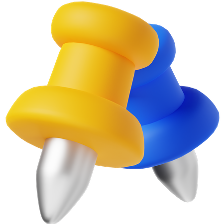 Pushpin  3D Icon